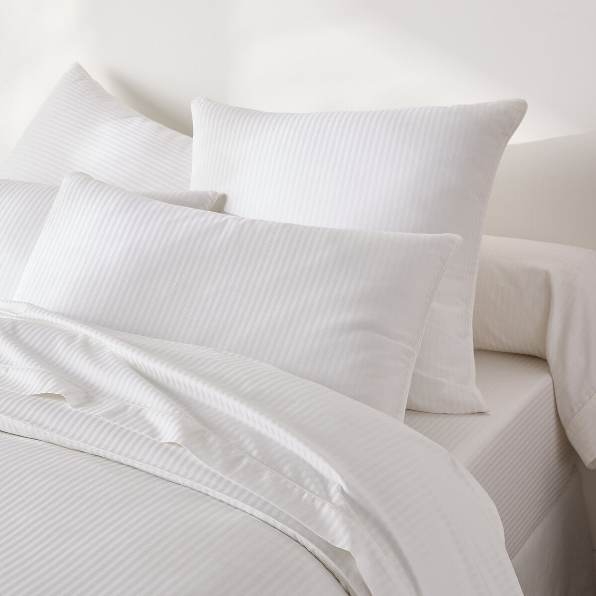 Pillowcase Bjorn - Bonne nuit striped