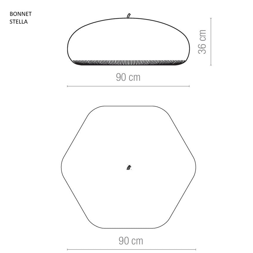 Pouf Casalis Bonnet stella